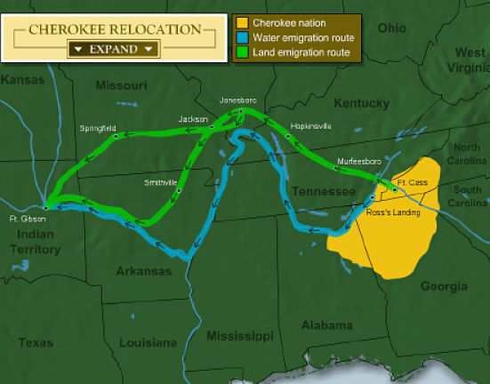 The People of The Hunting Ground Trail of Tears